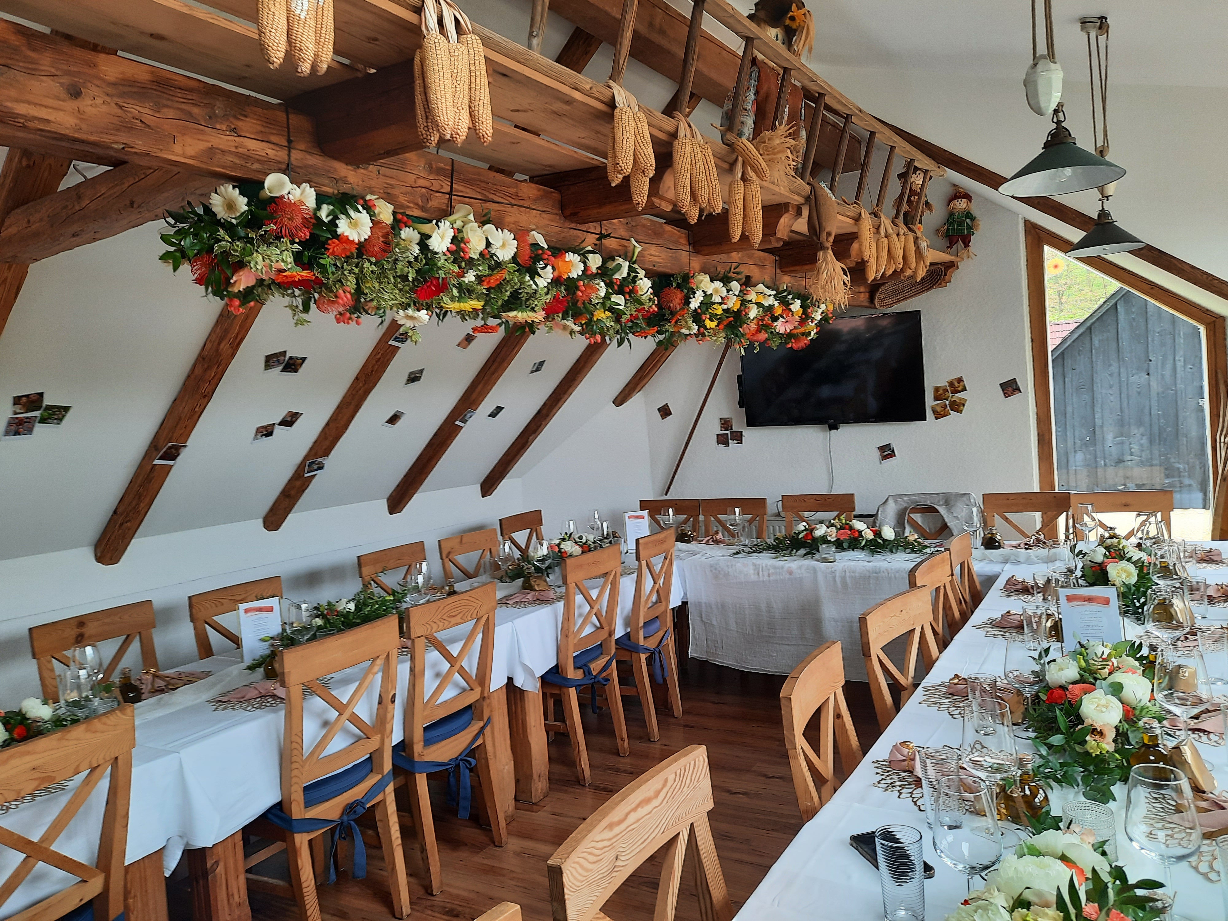 Schau dich Innen um, Räume auf zwei Ebenen.